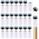 PCTCSHQ 20 Sets Pool Cue Tips Replacement Kit, Screw On Pool Stick Tips | Billiard Cues Tips Replacement with White Pool Cue Stick Ferrules, 12mm/13mm, 10 Sets each