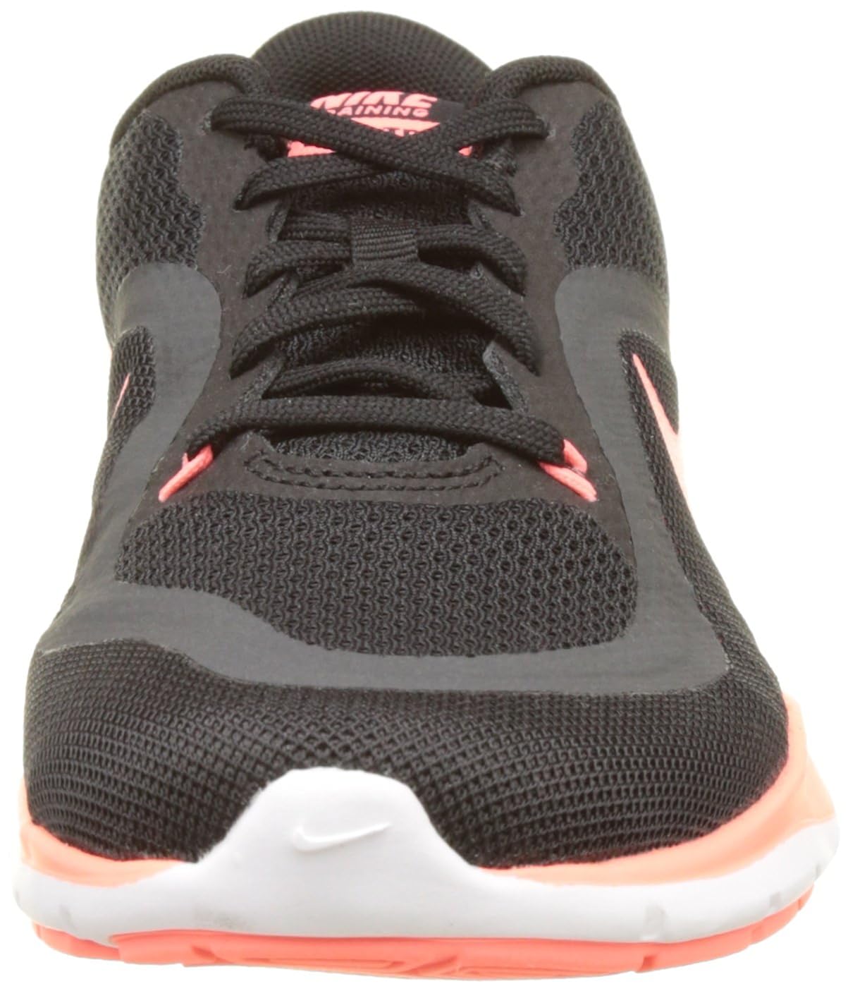 nike women s flex trainer 6 black lava glow anthracite 7.5 b(m) us