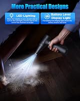 ONEWAY Compressed Air Duster 150000RPM LED Light 3 Gear Rechargeable view 6
