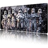 Extra Large Gaming Mouse Pad Design Desk Pad XXL,Mousepad with Non-Slip Rubber Base & Stitched Edges Mouse Mat,Portable Desk Mat for Computer Keyboard Mice Laptop and PC,31.5X15.7 inches