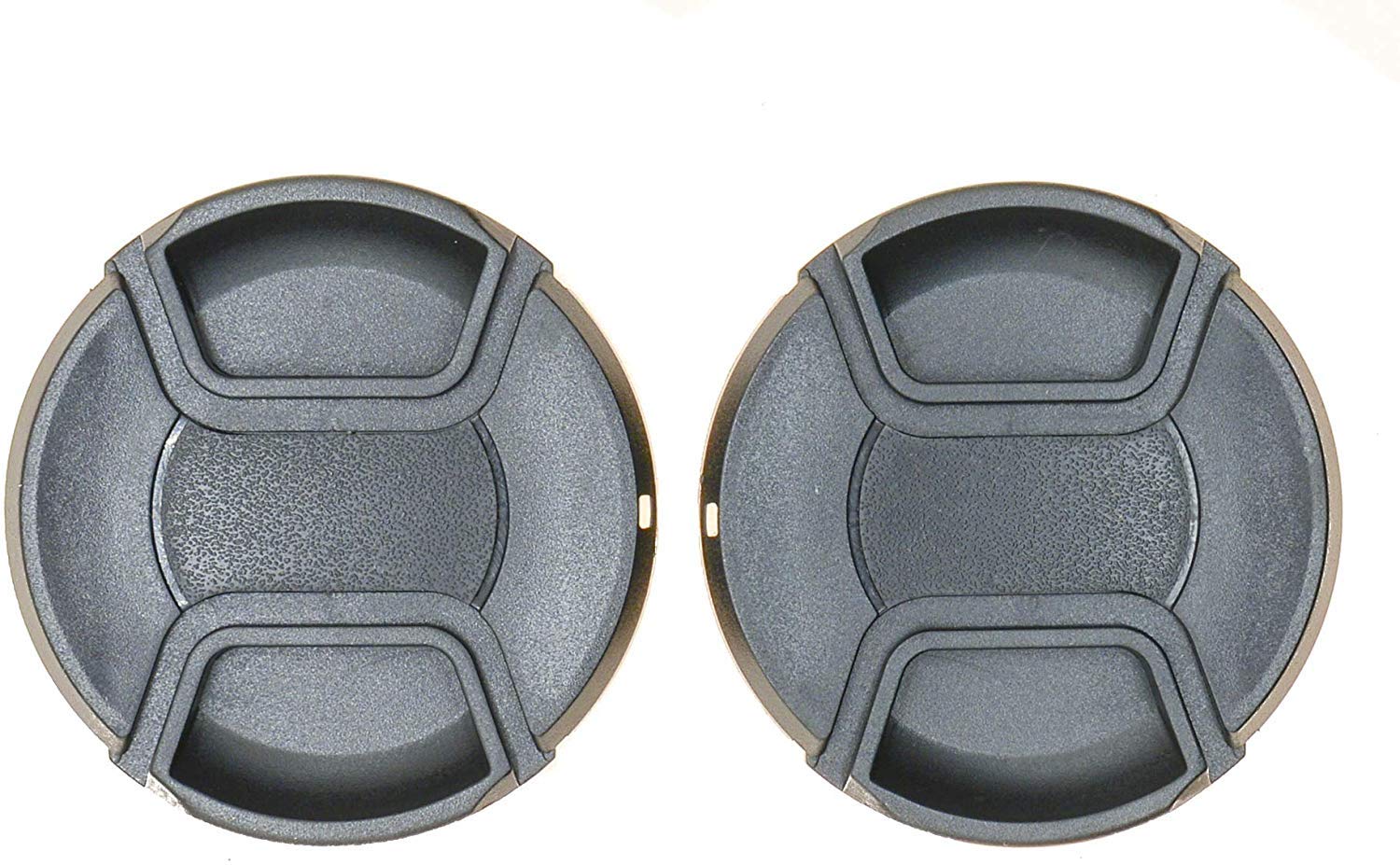PROtastic® 40.5mm Lens Caps (Pack Of 2) - Spring Loaded Pinch Cap Wont Fall Off. Fits Nikon, Canon, Pentax etc. LC-40.5 E-40.5 O-LC40.5