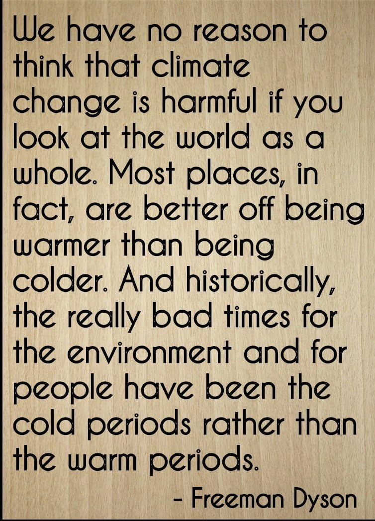 Best Freeman Dyson Climate Change