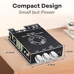 Daakro ZK-1602T Bluetooth Amplifier Board,160W+160W