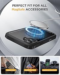 Miracase for iPhone 16 Case 6.1'', Full-Body Bumper