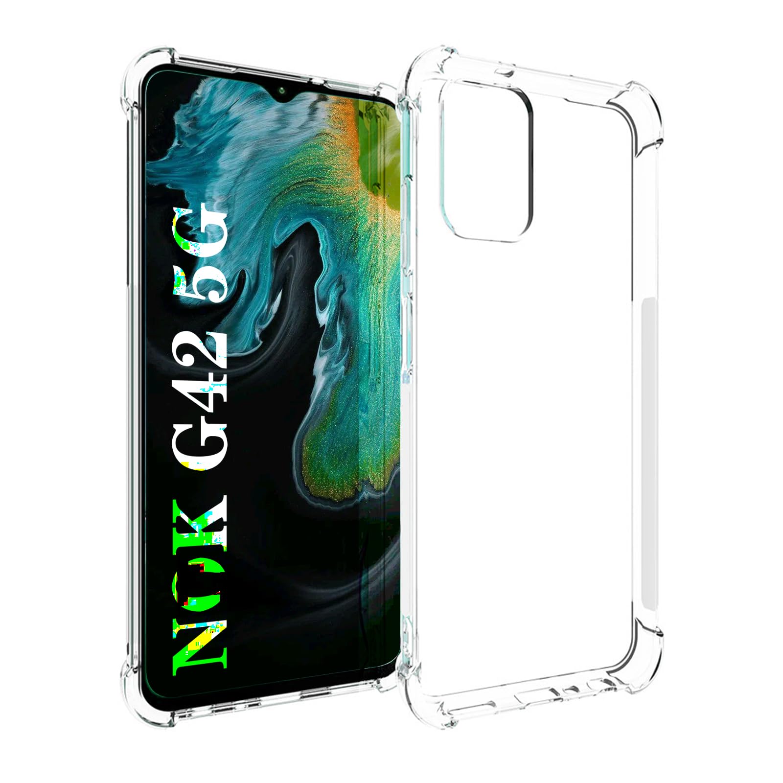 SCL Case for Nokia G42 5G Case Nokia G42 5G Case, Soft Flexible Silicone Gel TPU Bumper Protection Cover [Anti Scratch][Anti Collision] Case Compatible with Nokia G42 5G
