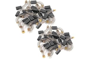 BASOTEEUO Carbon Brushes Generic Electric Motor Power Tool Part Motor Brushes Motor Replacement Part (5 x 8 x 14 mm-50 Packs）