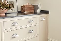 Amerock | Cabinet Cup Pull | Polished Chrome | 3