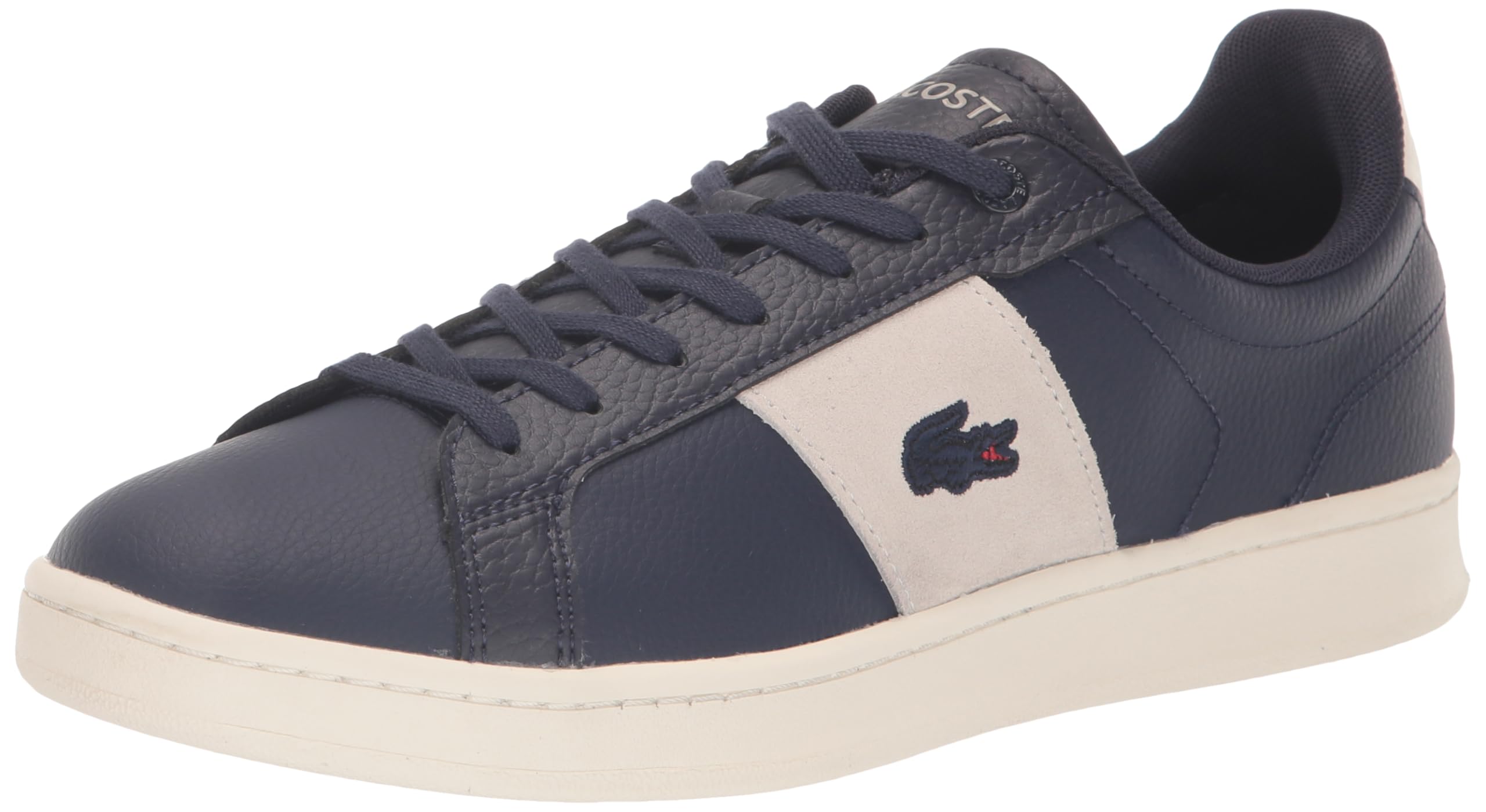 Lacoste Mens Carnaby Pro, NVY/Off Wht, 7.5