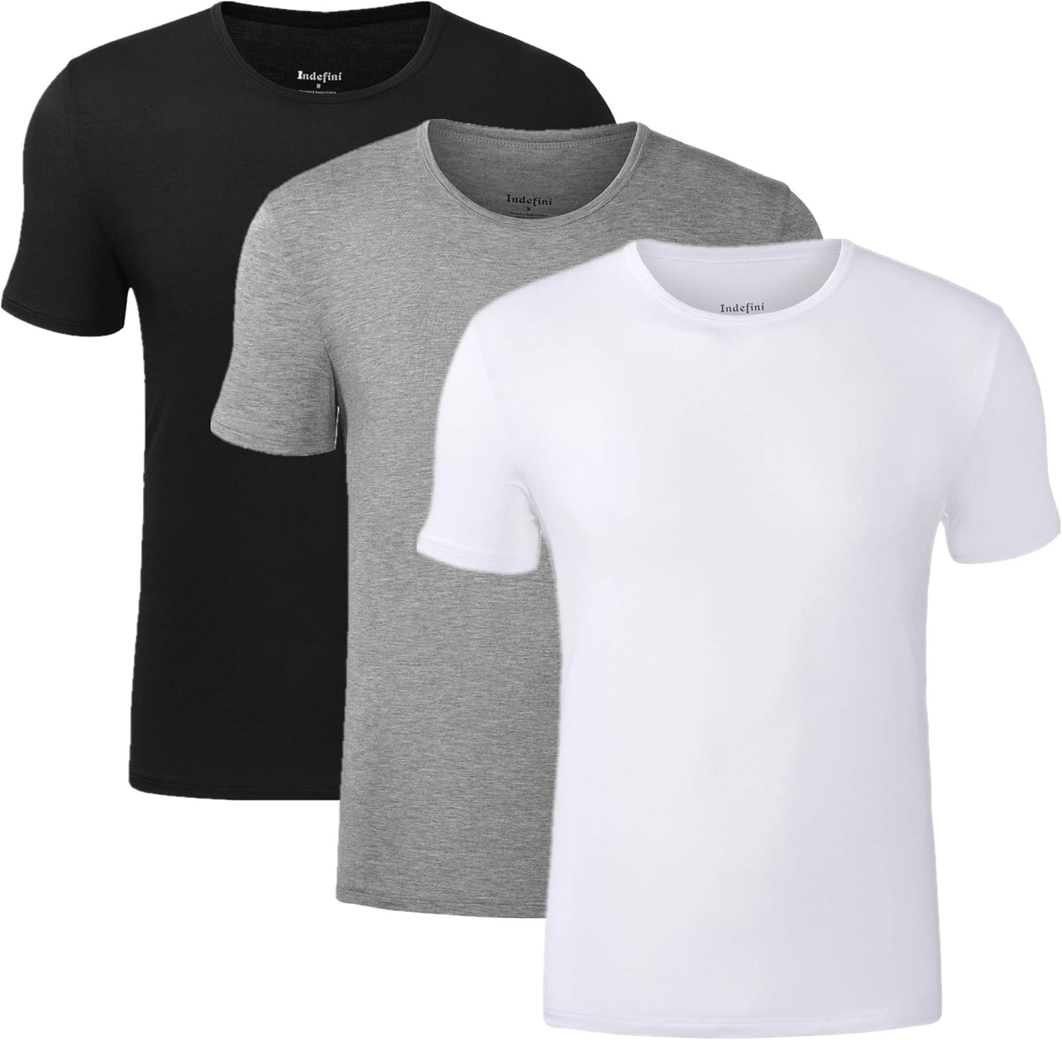 mens slim fit undershirts