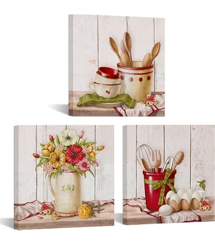 Lot De 3 Posters Fruits Market A3 - Citrons Vintage, Décoration Murale Cuisine Et Salon
