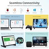 ELECROW 10.1 Inch Touchscreen Portable Monitor 1280x800 IPS for Raspberry Pi view 2