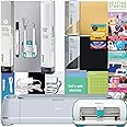 Cricut Maker 3 Machine and Cricut Joy Bundle - Craft Cutting Machine Combo Pack with Variety Cutting Materials, DIY Iron-on and Vinyl Projects, Mixed Sampler Materials Kit with Die-Cutting Machines
