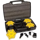 Aervoe 4-Pack Kit Super LED Road Flare