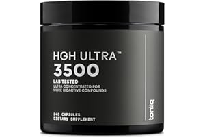 TONIIQ HGH Supplements for Men & Women (240 Count) 3,550mg+ Support Muscle Growth & Healthy Levels of Human Growth Hormone for Men, with High-Purity Arginine, Ornithine, Lysine, Tribulus, and Ashwagandha TQ