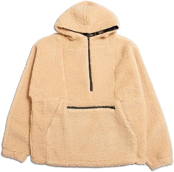 Amazon Co Jp スーベニアーズ Teddy Bear ボアフリースアノラック メンズ 日本製 服 ファッション小物