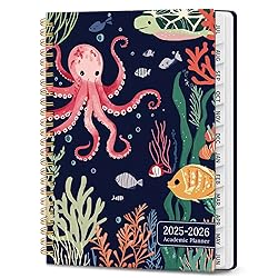 Planner 2025-2026, Monthly and Weekly Calendar