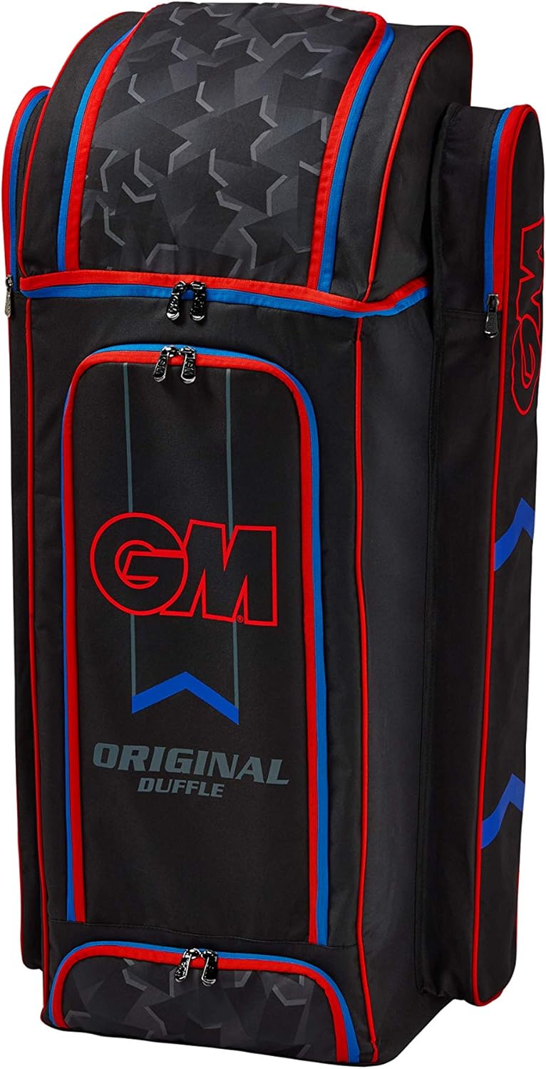 GM Cricket Original Duffle 2019 Bag, Black/Red/Blue, Standard Amazon.co.uk Sports & Outdoors