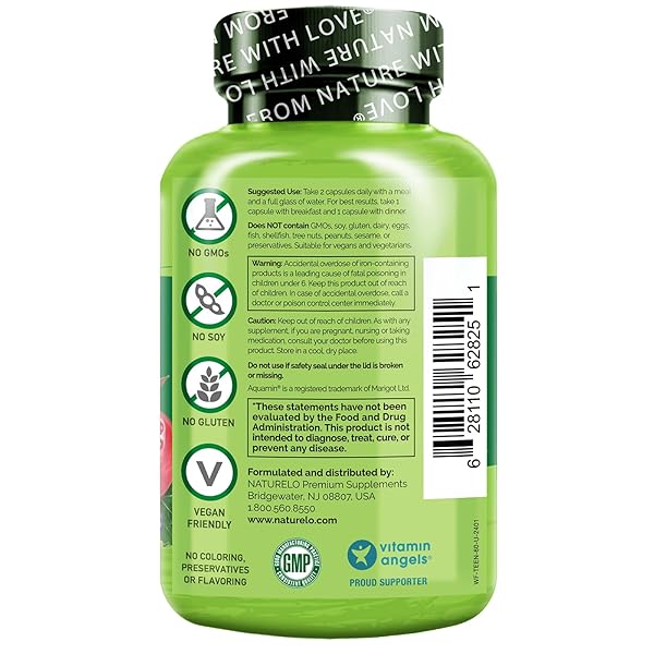 NATURELO TEEN MULTIVITAMIN – WHOLE FOOD MULTIVITAMIN – WITH MINERALS FOR TEENAGE BOYS & GIRLS – SUPPLEMENT FOR ACTIVE KIDS – NON-GMO – VEGAN & VEGETARIAN – 60 CAPSULES