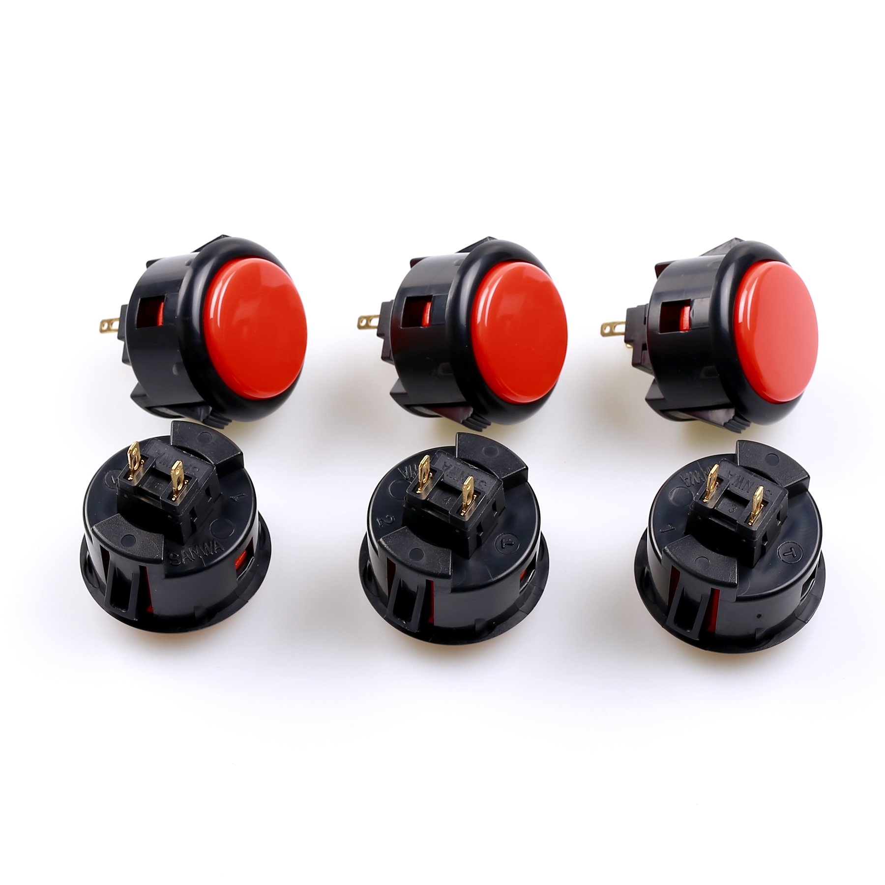 thumbnail image 2 of Original Sanwa OBSF-24 Arcade Push Button - 24mm For MAME, Arcade1UP, DIY Fightsticks 2 of 5