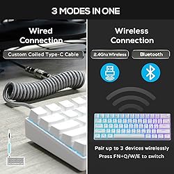 RK ROYAL KLUDGE RK61 60% Mechanical Keyboard with