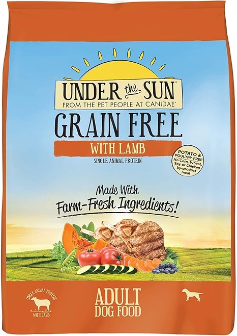 under the sun dog food