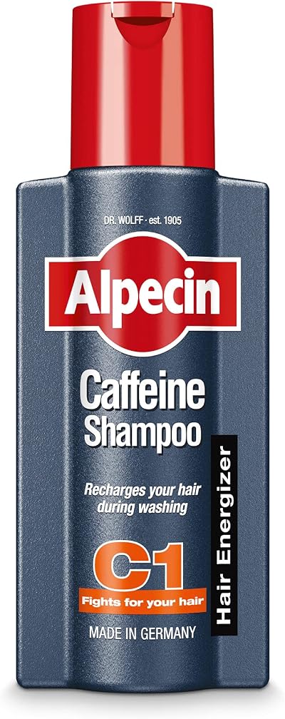 Alpecin Caffeine Shampoo C1 250ml Fights Thinning Hair Daily Use