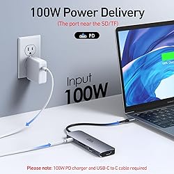 USB C Docking Station Dual HDMI Monitor, USB C to