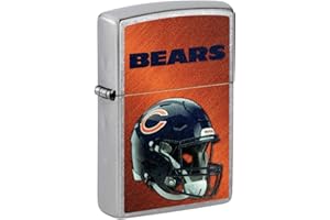 Zippo NFL Helmet Street Chrome Pocket Lighter