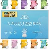 Body Restore Shower Steamers Aromatherapy 30 Pack – Valentines Day Gifts for Her and Him, Birthday Gifts for Women and Men, R