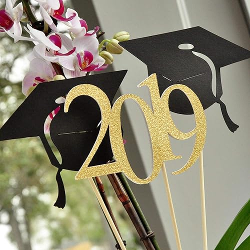 Amazon Com Graduation Table Decorations Black And Gold