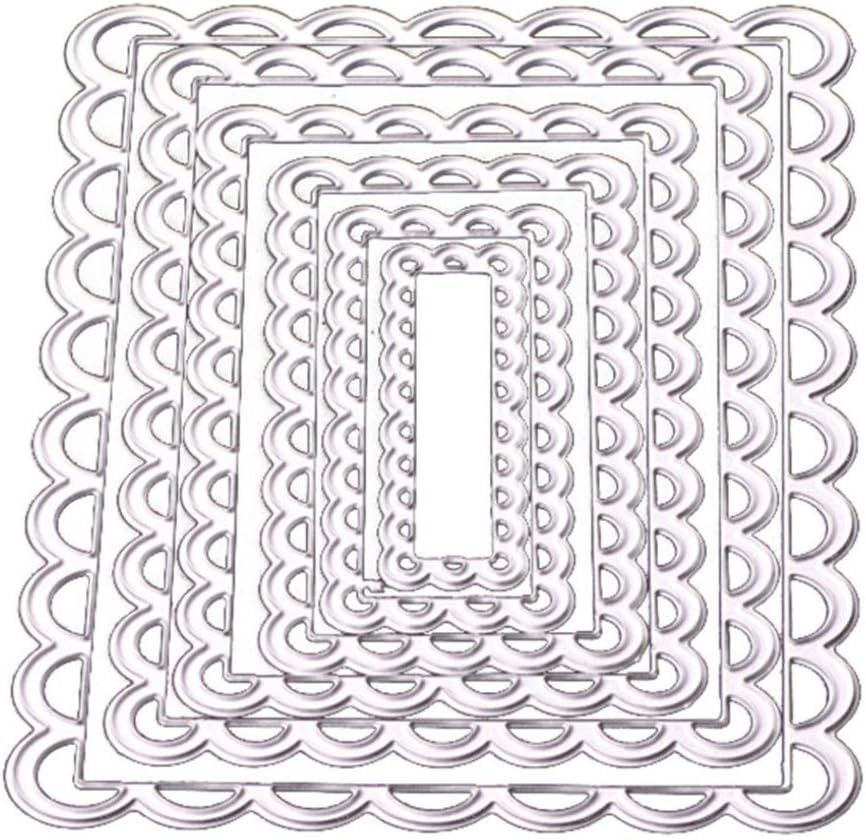 TOPUNDER Cutting Dies Stencils Metal DIY Scrapbooking Album Paper Card Craft