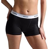 Woxer Womens Boxers - Star 3" Boy Shorts Underwear for Women - Boxer Briefs