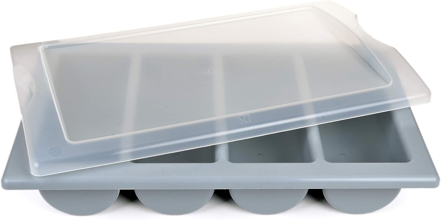 GRÄWE® cutlery tray, 4 empty compartments, complies with catering