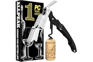 Allpeak Bottle Opener Wine Opener Corkscrew - 1PC Multi-Purpose Wine Bottle Opener, Corkscrew Wine Opener, Ouvre Bouteille de