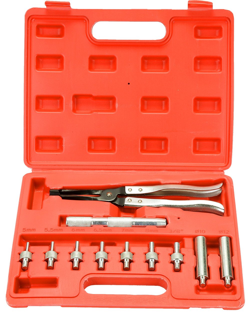 FreeTec 11pcs Valve Stem Seal Remover and Installer Removal Extractor Installer Plier Tool Kit