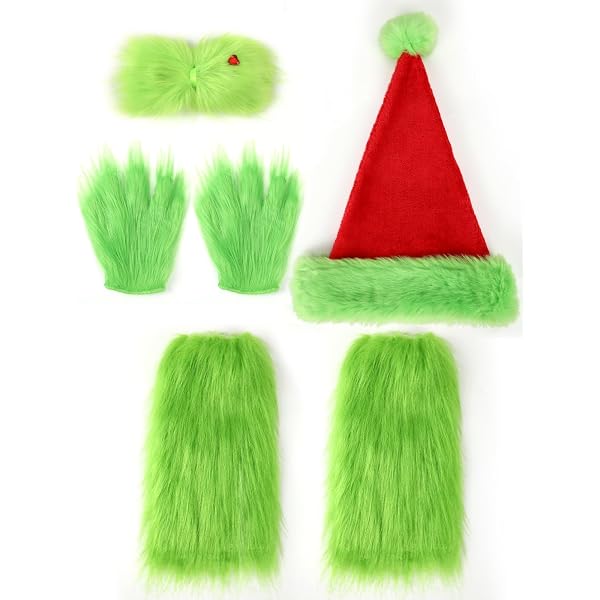 Amazon.com: 4 Pcs Christmas Costume Accessories, Christmas  display picture 3