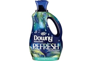 Downy Infusions Laundry Fabric Softener Liquid, Refresh, Birch Water & Botanicals, 56 Fl Oz