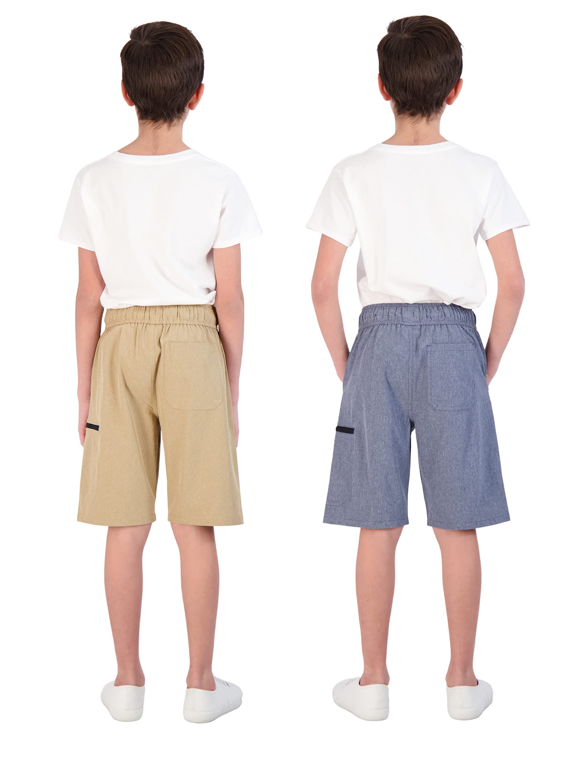 TONY HAWK Boys Shorts for Kids | 2 Pack Active Shorts for Boys