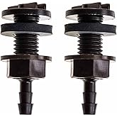 Blumat 8mm Bulkhead Tank Connector, 2 Pack | Blumat 8mm Bulkhead Tank Connector, 2 Pack. Bulkhead tank fitting for irrigation reservoirs - for rain barrels and reservoirs