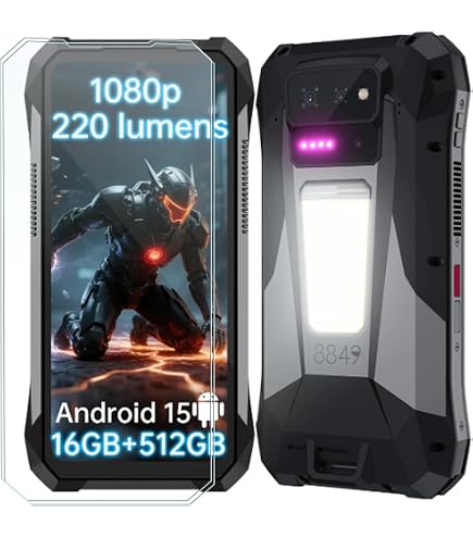 Amazon.com: 8849 Tank X Phone 5G, Android 16 Rugged Smartphone