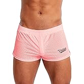 MIZOK Mens 3 Inch Athletic Workout Short Mesh Running Workout Gym Shorts