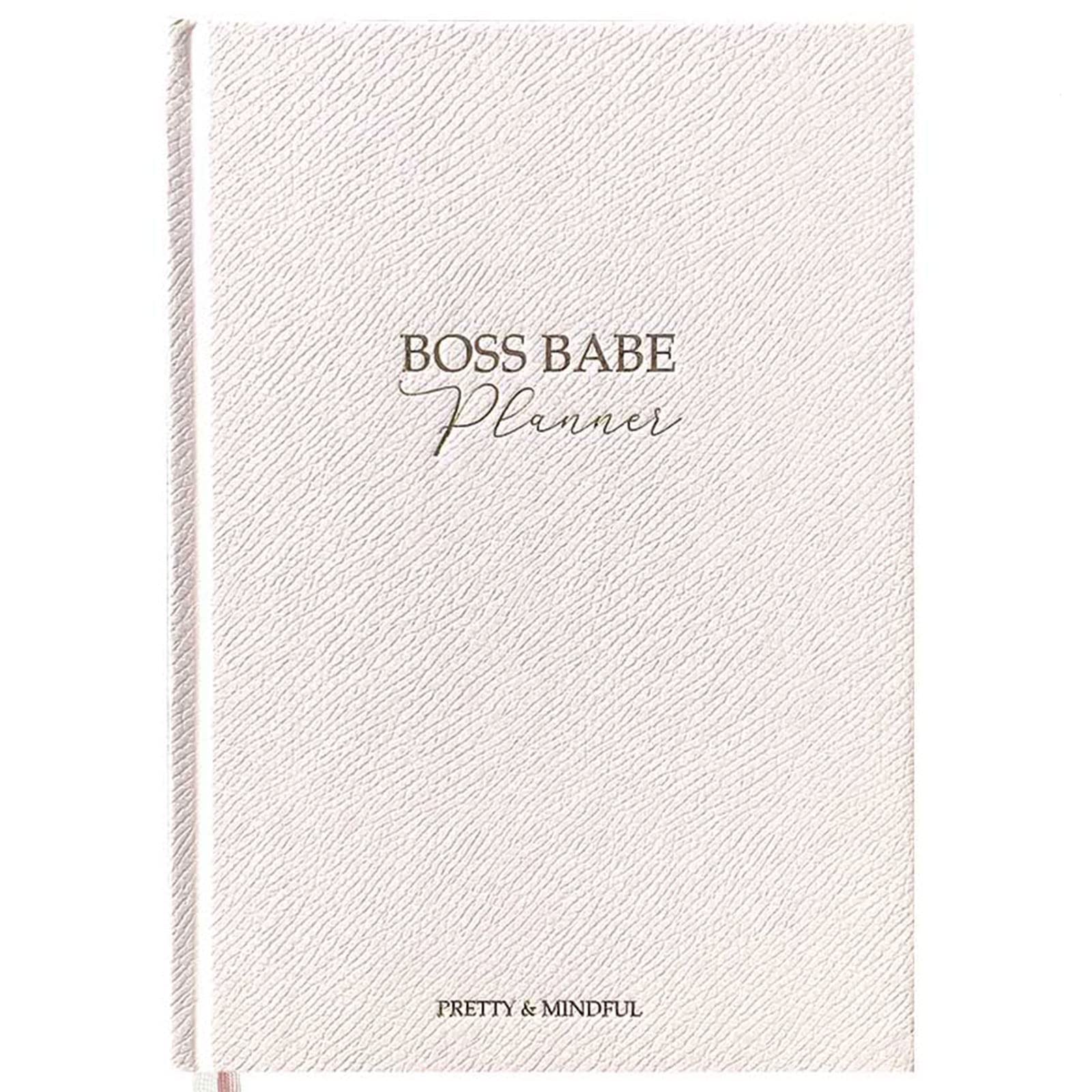 Boss Babe Planner | Undated Success and Productivity Planner (Pink)