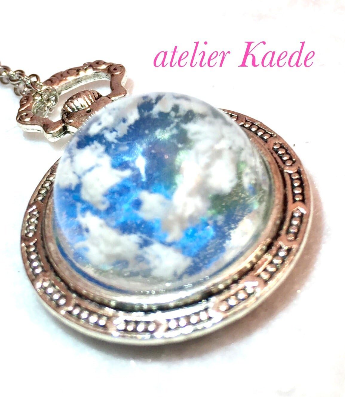 ​Necklace "Clouds floated in the sky"
