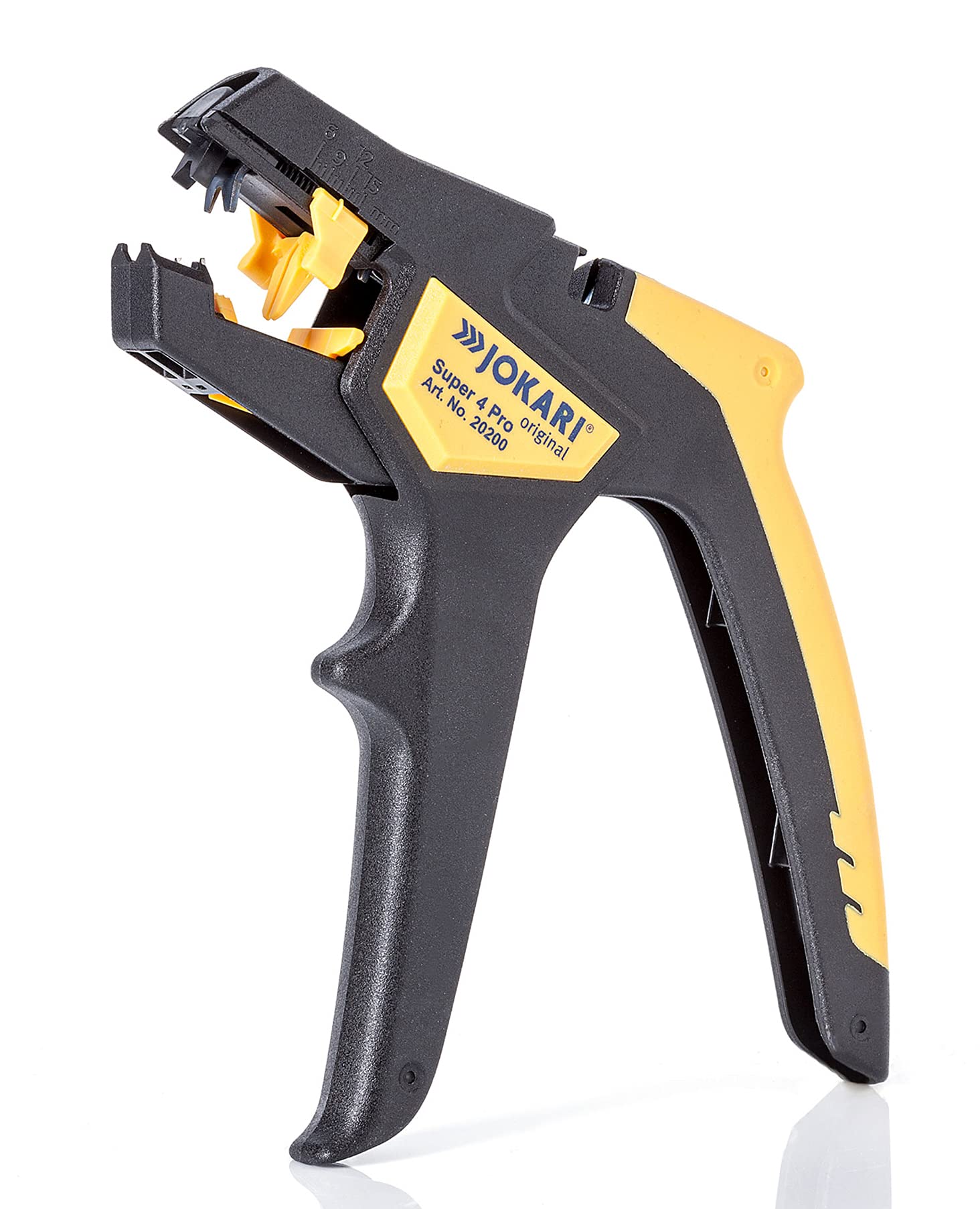 JOKARI® Original Super 4 Pro Wire Stripper for Stripping Flexible and Solid PVC Conductors