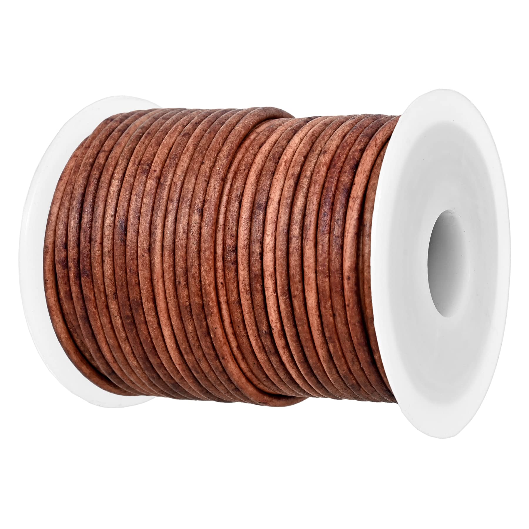 GENIQUE Real/Genuine Round Leather String Cord for