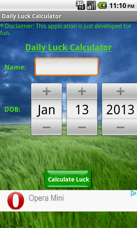 Luck Finder Luck Calculator:Amazon.com:Appstore for Android