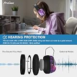 ProCase Starry Purple Kids Ear Defenders Noise Cancelling Headphones SNR 26dB view 3