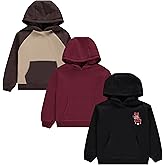 Boys Hoodie Sweatshirt Set Cozy, Durable, and Stylish Pack of 3 with Cool Designs