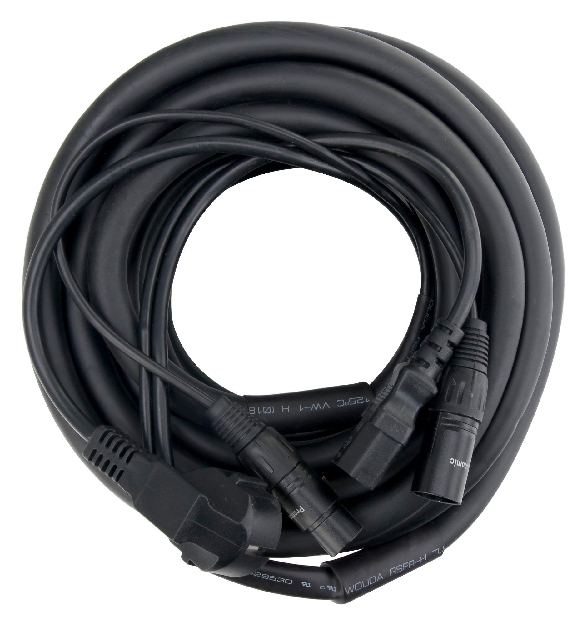 Pronomic Stage EUIECX-10 Hybrid Power Cable XLR Audio 10 m