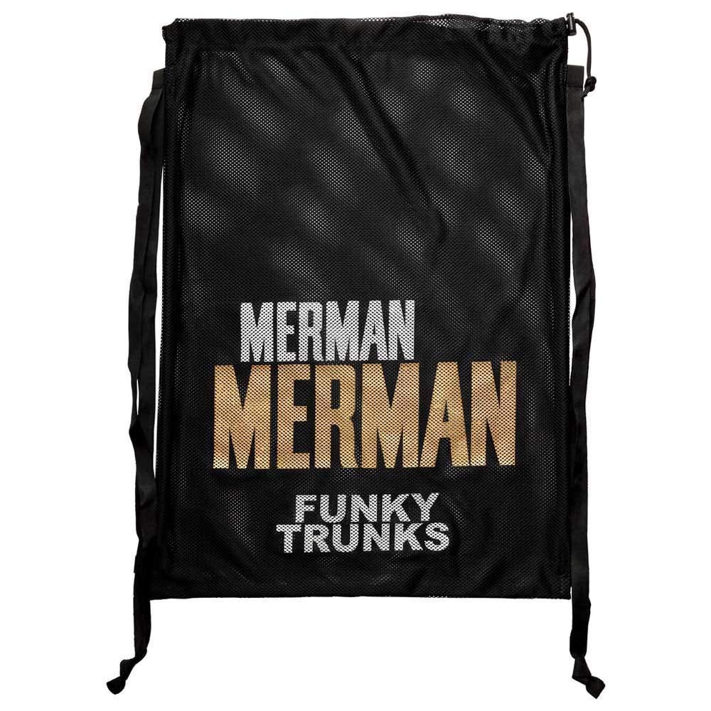 Funky Trunks Mesh Gear Bag - Golden Merman